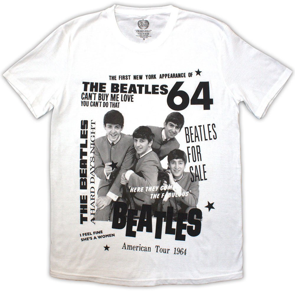 THE BEATLES ビートルズ (結成 65周年 ) - 1964 / Tシャツ / メンズ - PGS